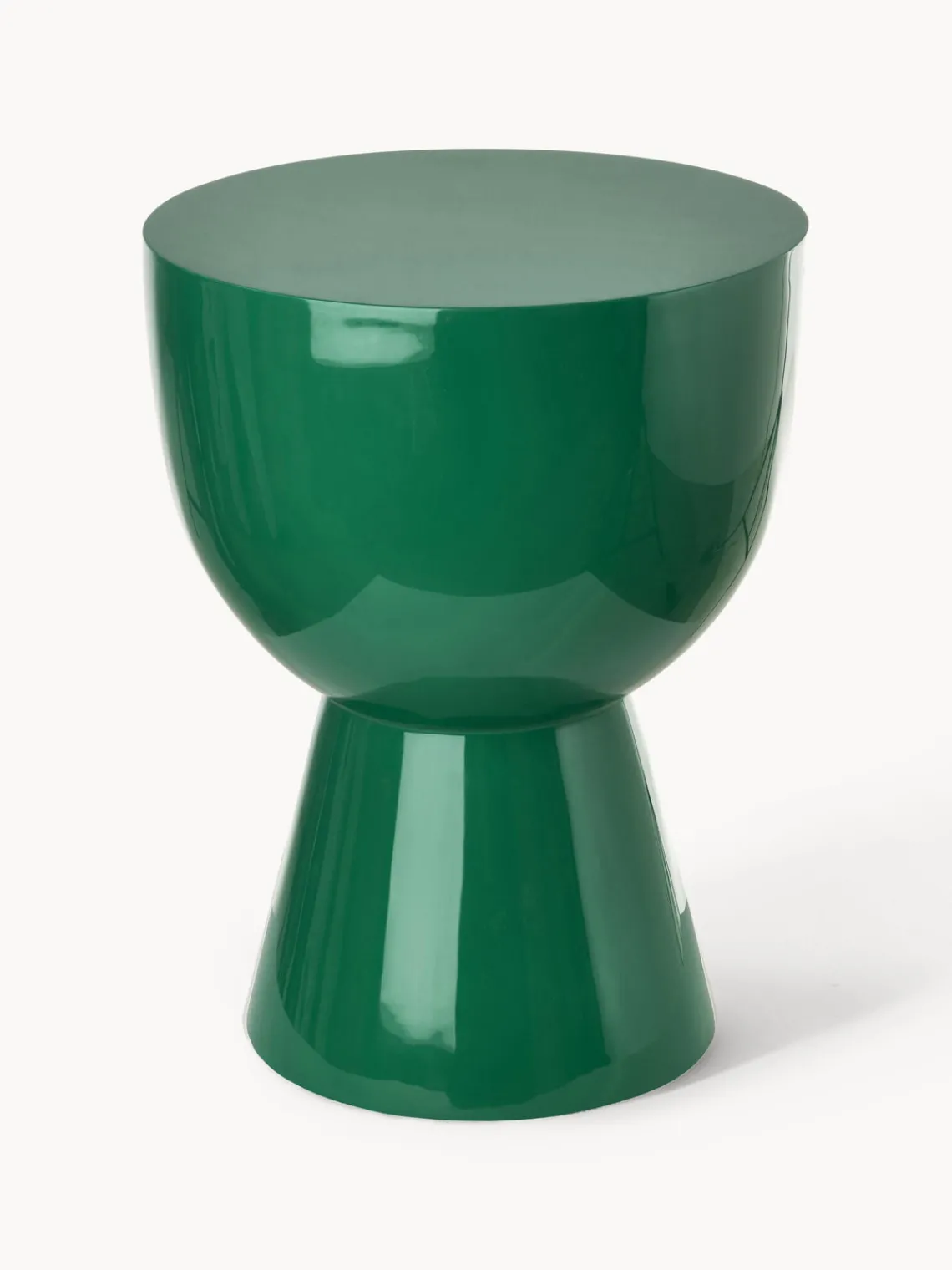 New Pols Potten Table d'appoint ronde Tam Tam Vert foncé