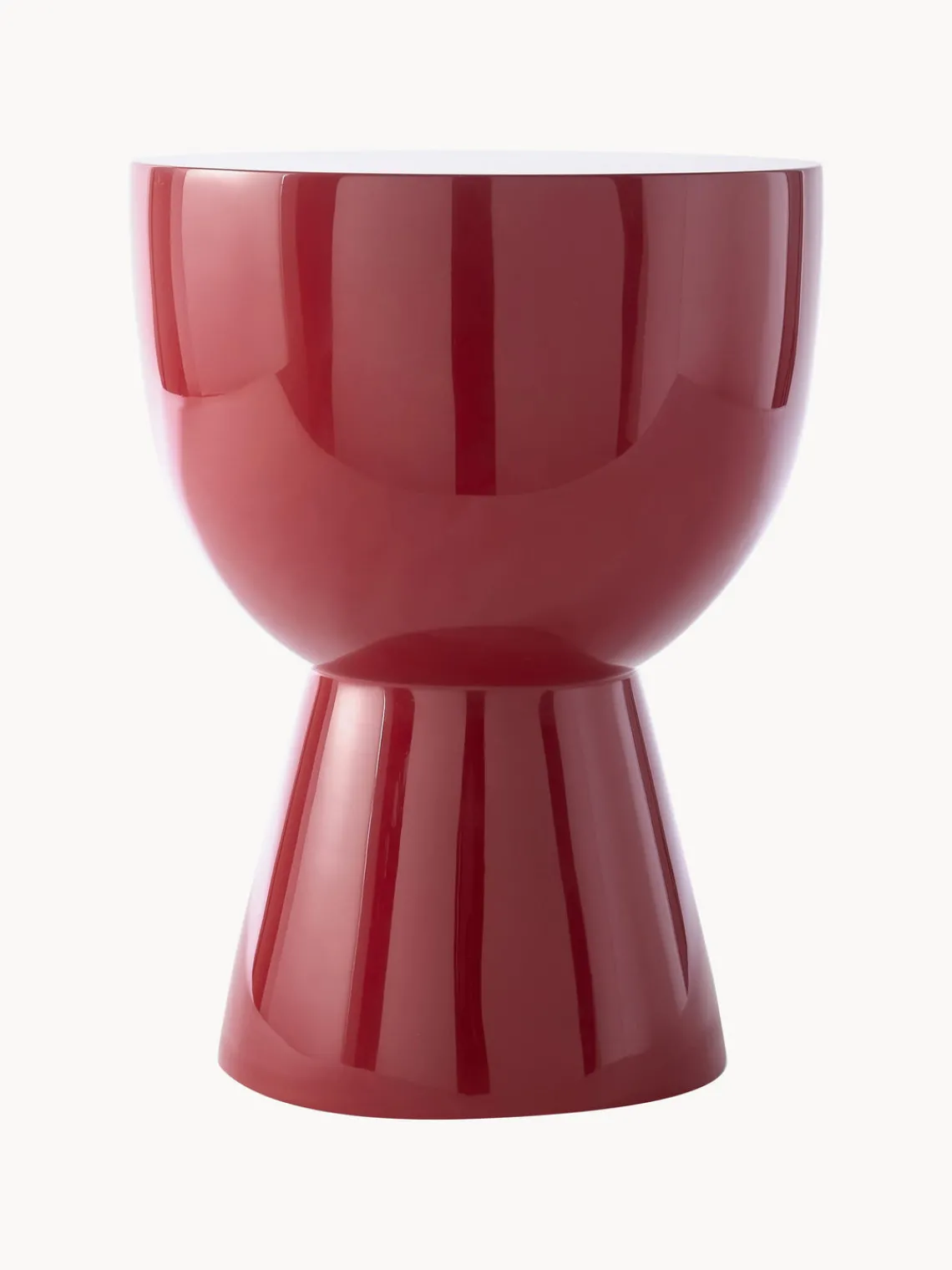 Discount Pols Potten Table d'appoint ronde Tam Tam Lie de vin