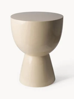 Online Pols Potten Table d'appoint ronde Tam Tam Beige clair