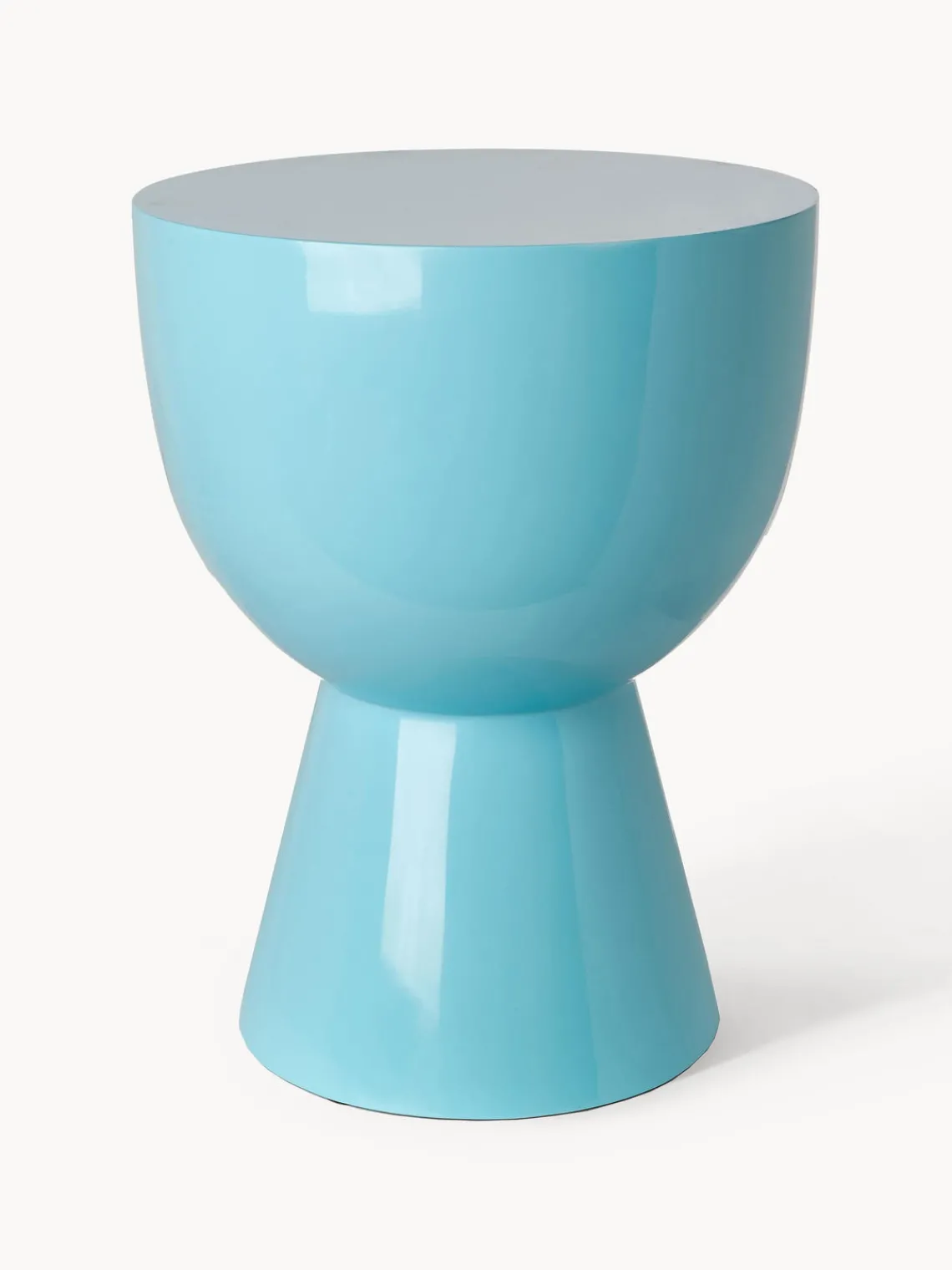 Online Pols Potten Table d'appoint ronde Tam Tam Turquoise
