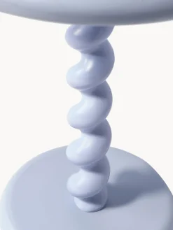 Best Pols Potten Table d'appoint ronde Twister Lavande