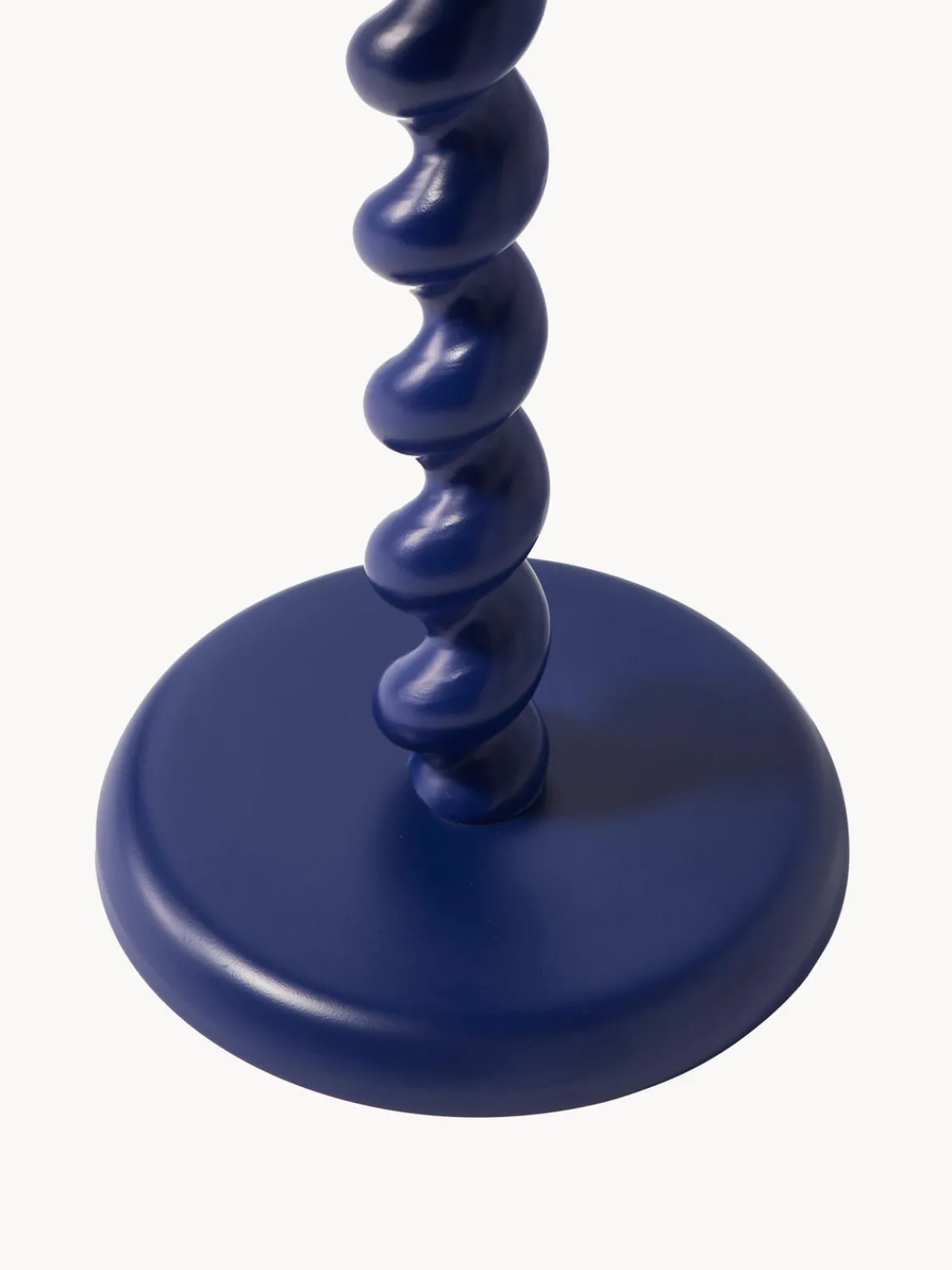 Sale Pols Potten Table d'appoint ronde Twister Bleu foncé