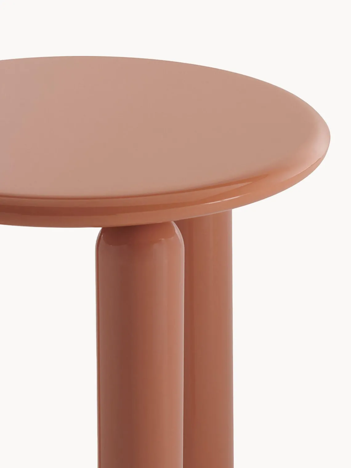 Clearance Kartell Table d'appoint ronde Undique Mas Nougat