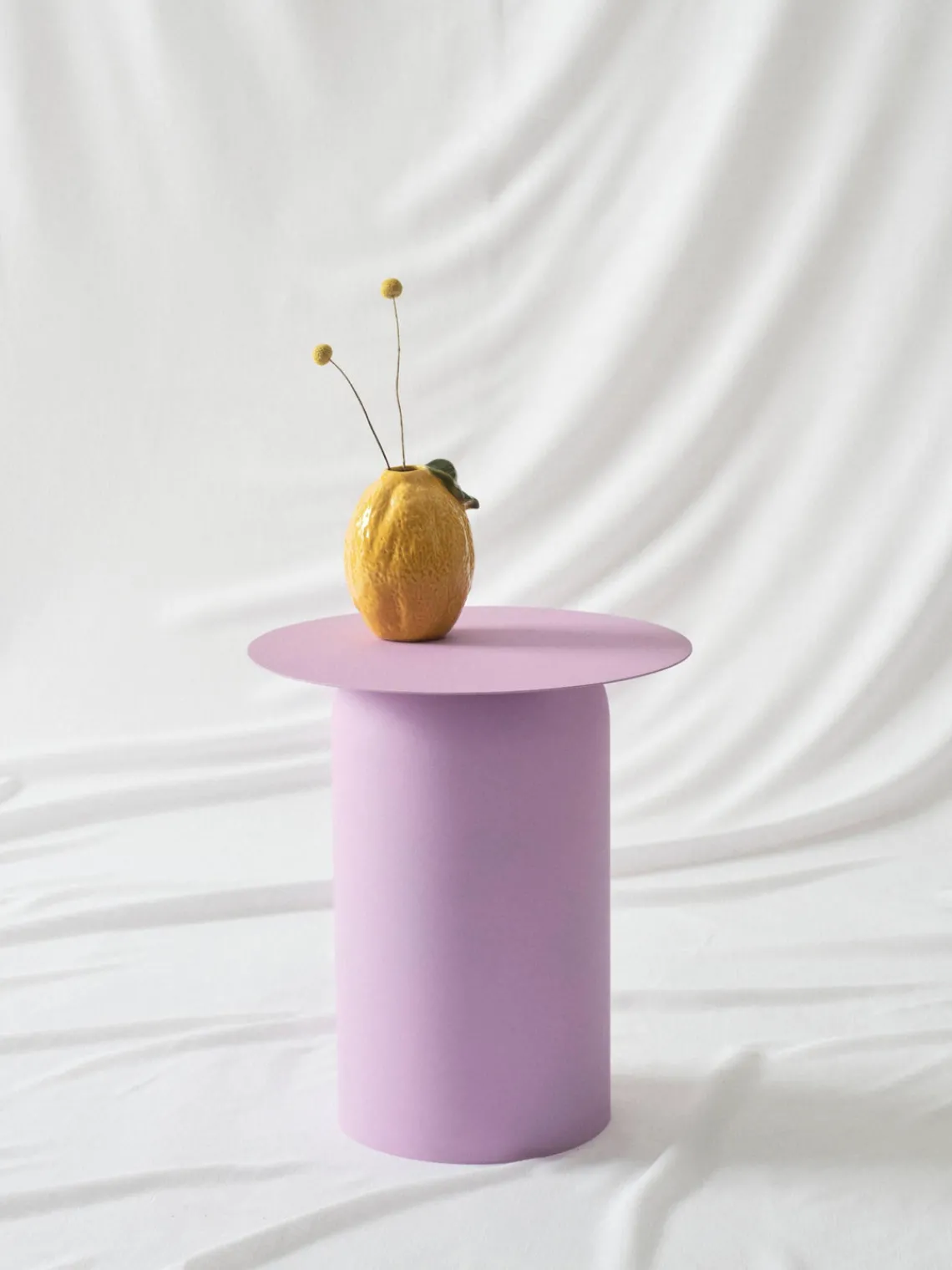 Fashion Jotex Table d'appoint ronde Zele Lavande