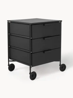 Online Kartell Table d'appoint sur roulettes Mobil Noir