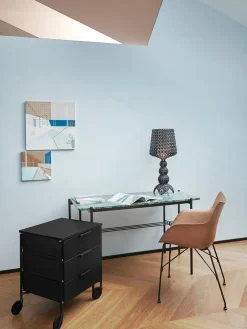 Online Kartell Table d'appoint sur roulettes Mobil Noir