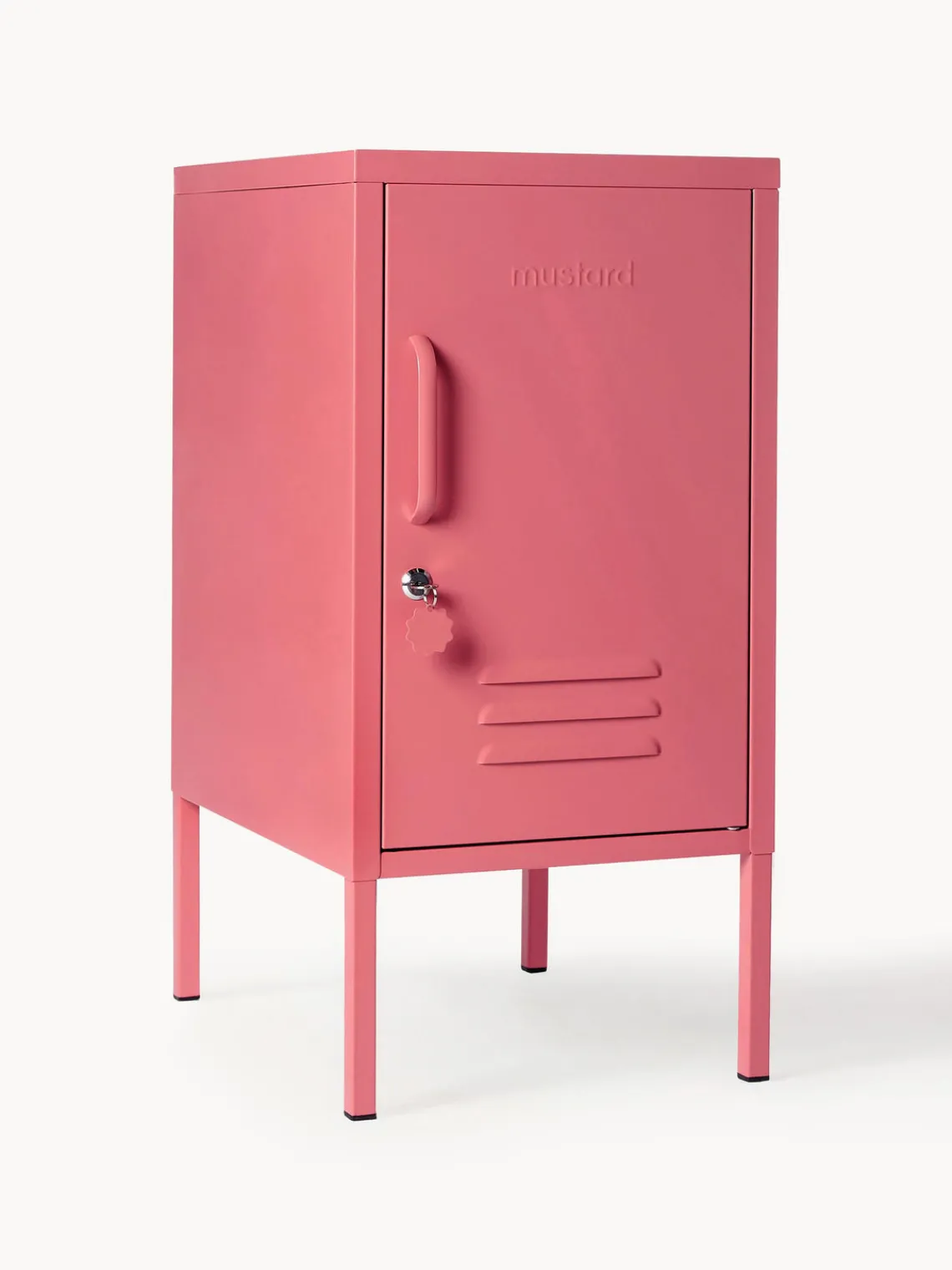 Fashion Mustard Made Table de chevet en métal The Shorty Vieux rose