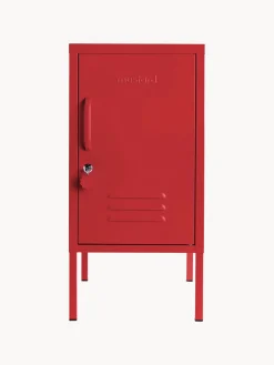 Online Mustard Made Table de chevet en métal The Shorty Rouge