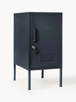 Clearance Mustard Made Table de chevet en métal The Shorty Anthracite
