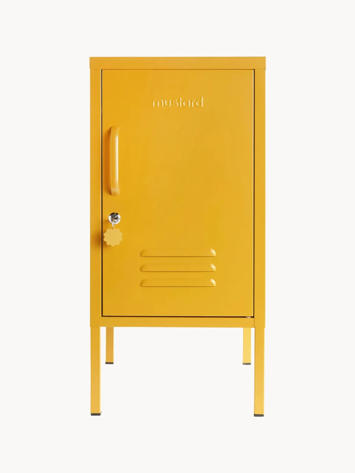 Online Mustard Made Table de chevet en métal The Shorty Jaune moutarde
