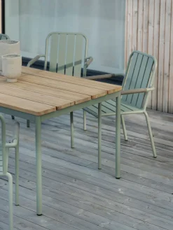 New Brafab Table de jardin Nox Vert sauge