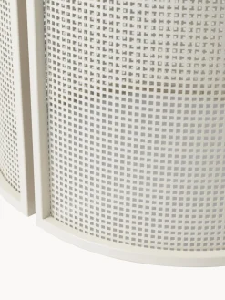 Outlet Kristina Dam Table de jardin ronde Bauhaus Blanc crème
