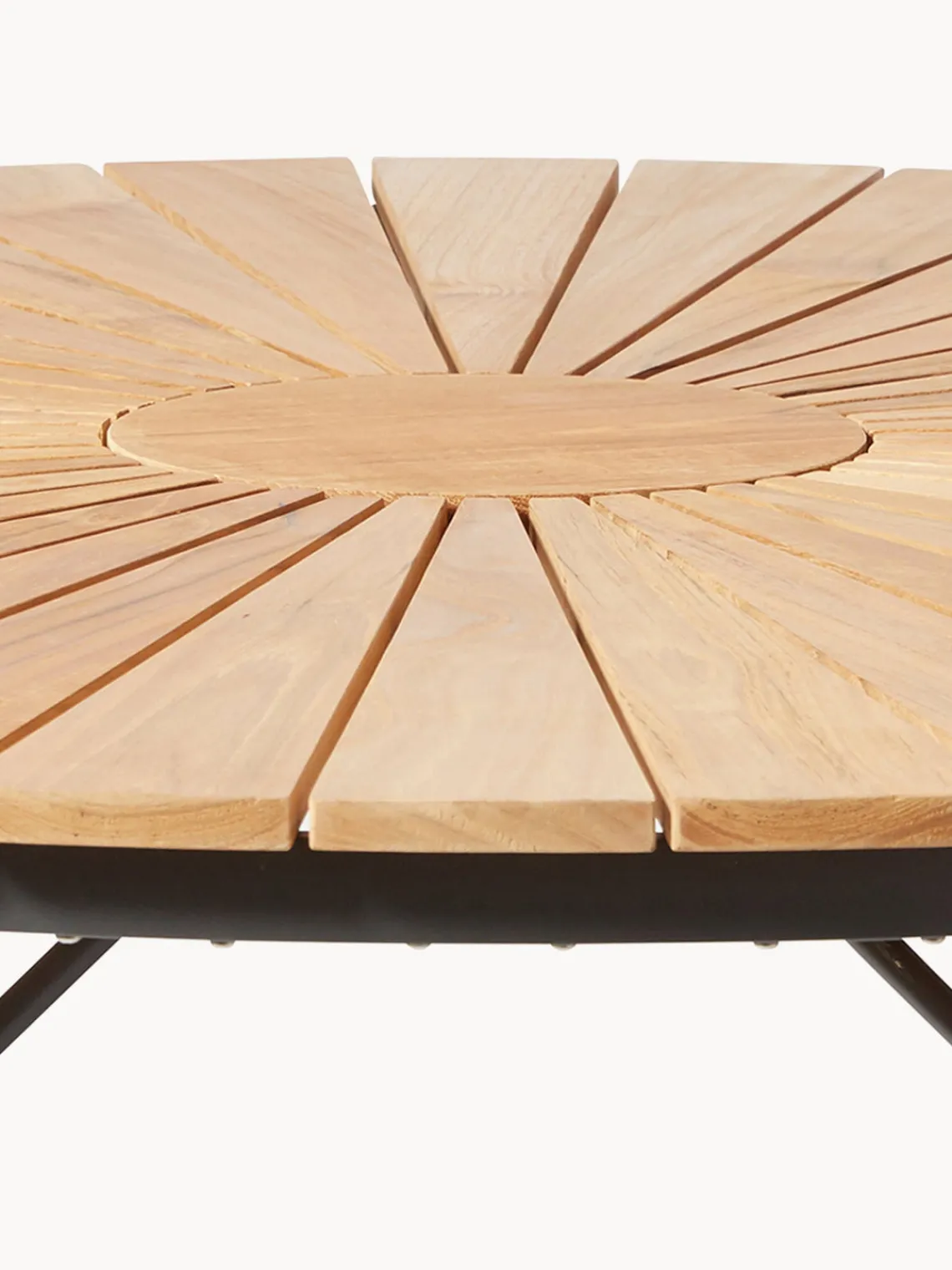 Outlet Cinas Table d'extérieur Hard & Ellen Teck, anthracite