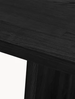 New Rowico Table en bois de frêne Emmett, 240 x 95 cm Bois de chêne, noir laqué