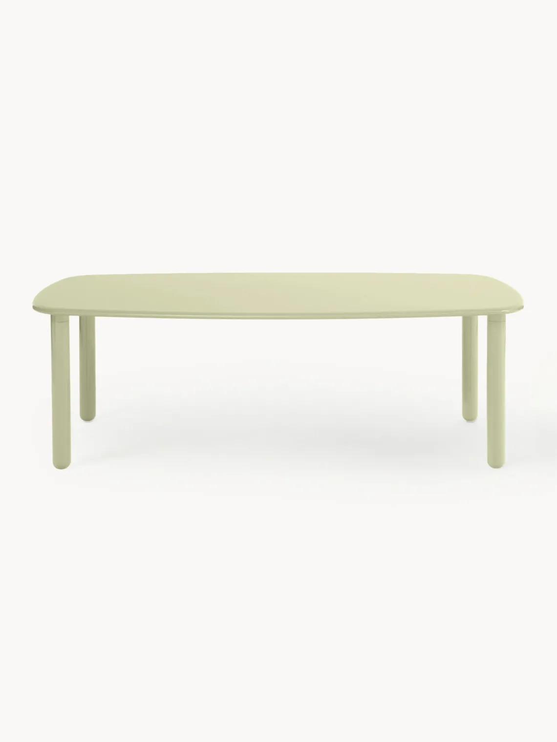 Discount Driade Table en bois Tottori, tailles variées Vert clair, haute brillance