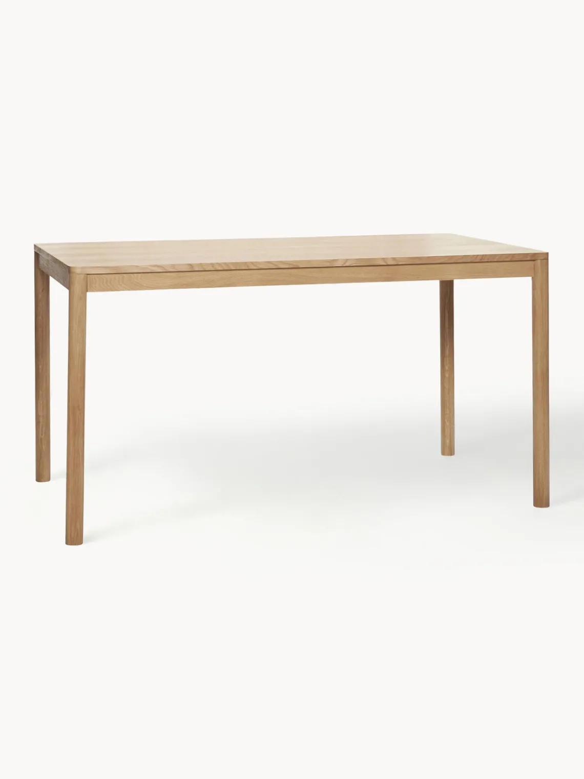 New Hübsch Table en chêne Acorn, 140 x 80 cm