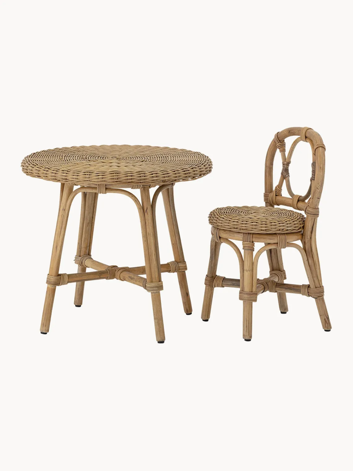 Hot Bloomingville Mini Table en rotin pour enfant Hortense