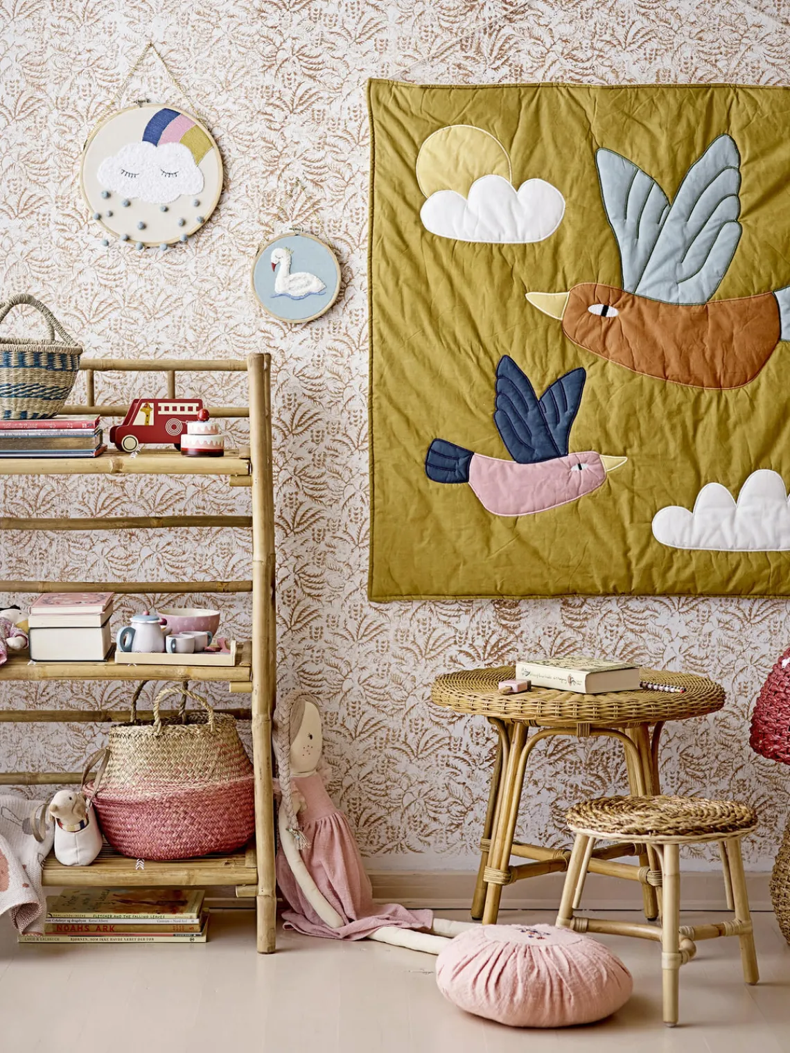 Hot Bloomingville Mini Table en rotin pour enfant Hortense