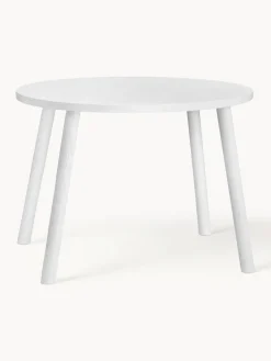 New Nofred Table ovale en chêne pour enfant Mouse Blanc