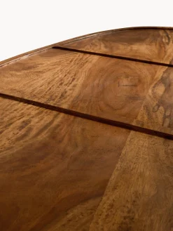 New Dutchbone Tables gigognes en bois de sissoo Sham, 2 élém.