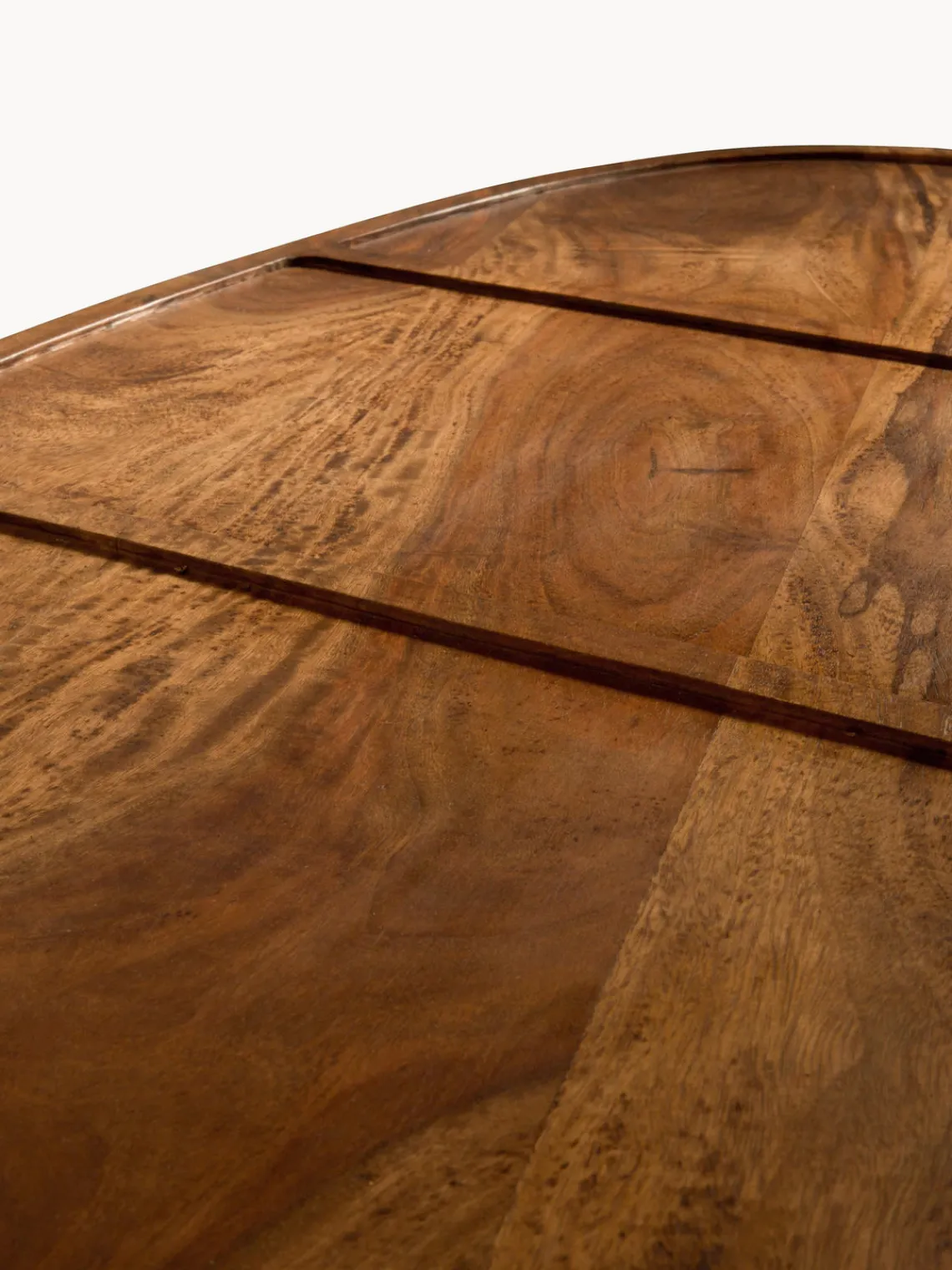 New Dutchbone Tables gigognes en bois de sissoo Sham, 2 élém.