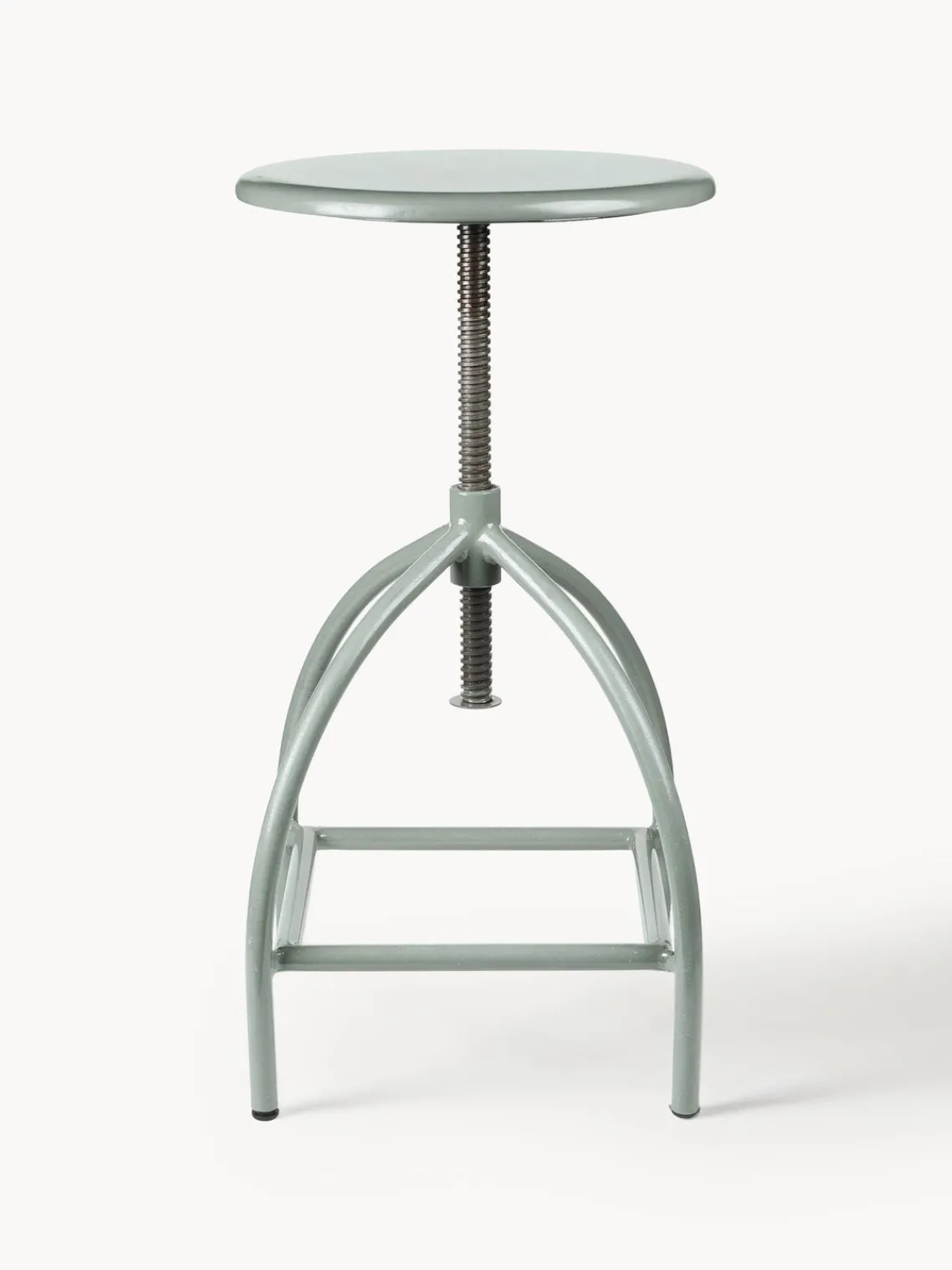 Online Broste Copenhagen Tabouret de bar à hauteur ajustable Sire Vert sauge