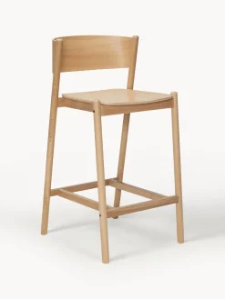 Online Hübsch Tabouret de bar Oblique Chêne