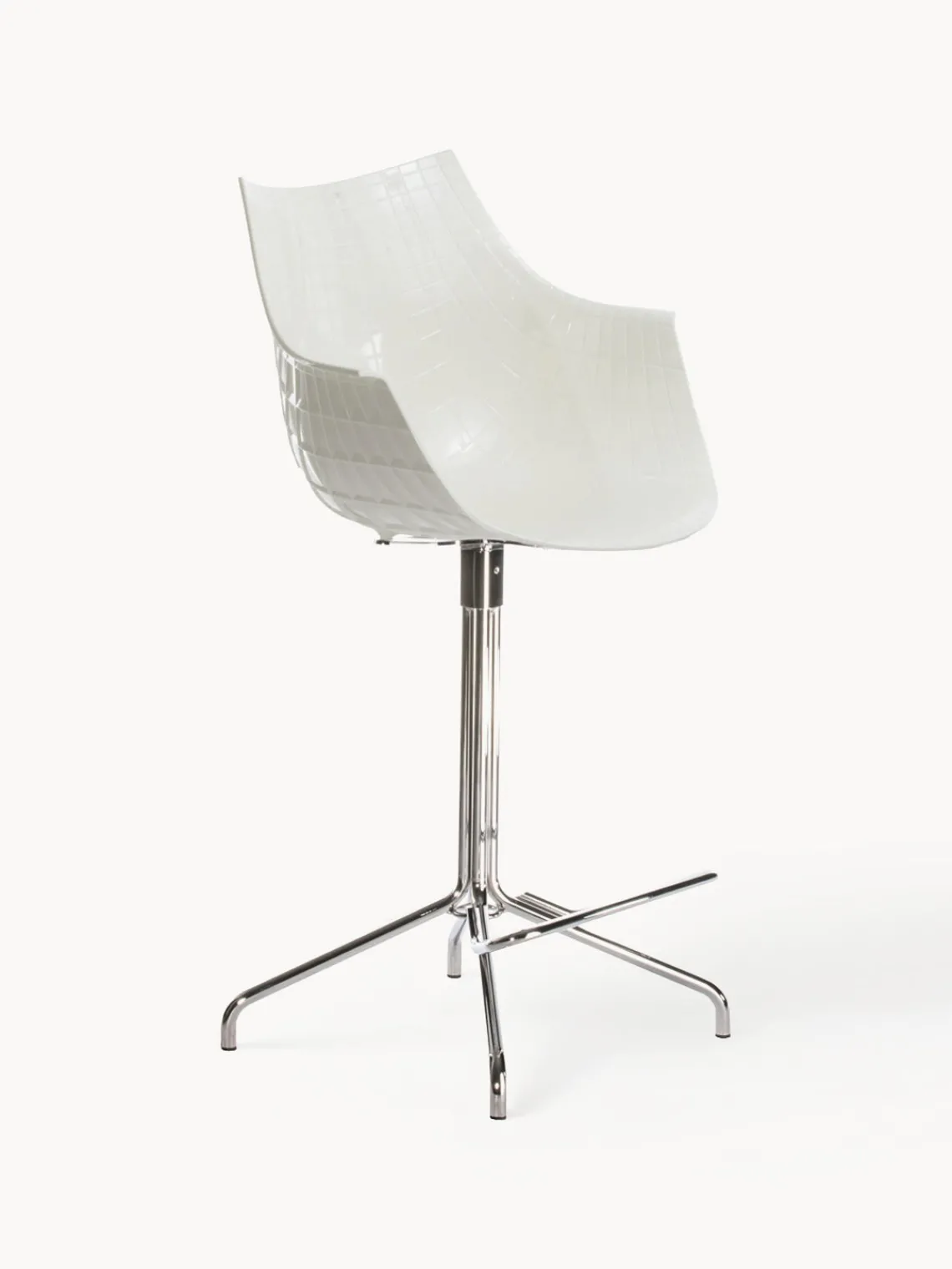New Driade Tabouret de bar pivotant en plastique Meridiana