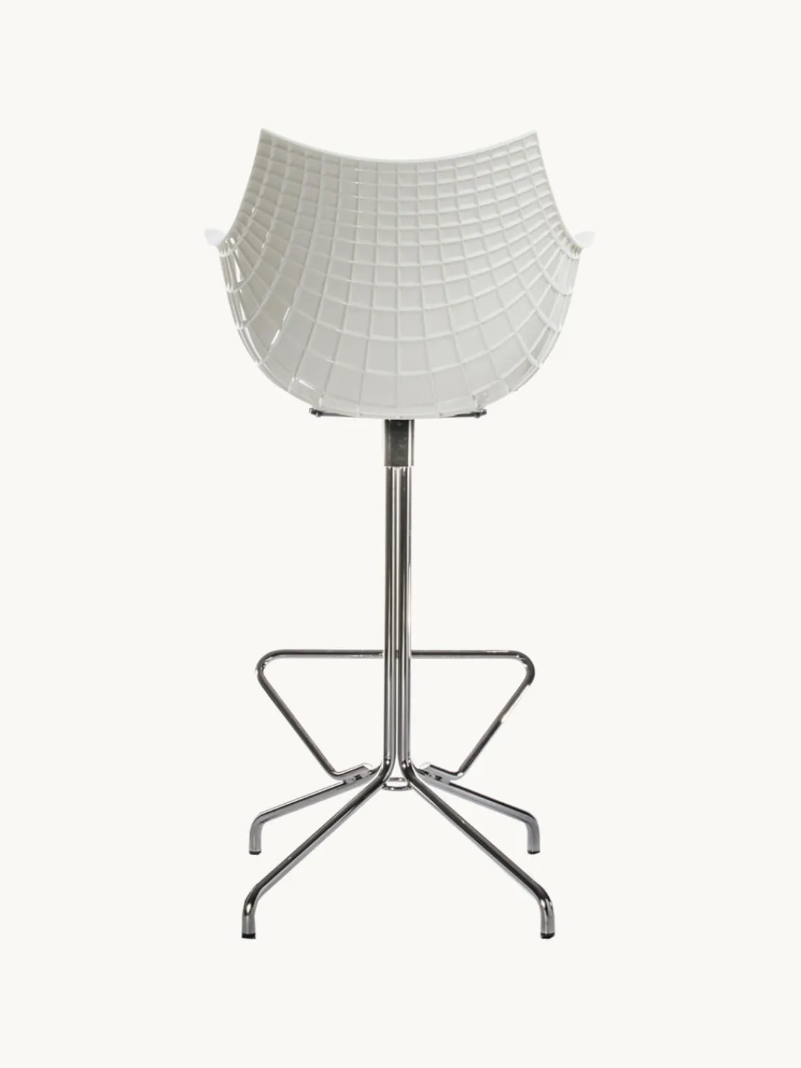 New Driade Tabouret de bar pivotant en plastique Meridiana