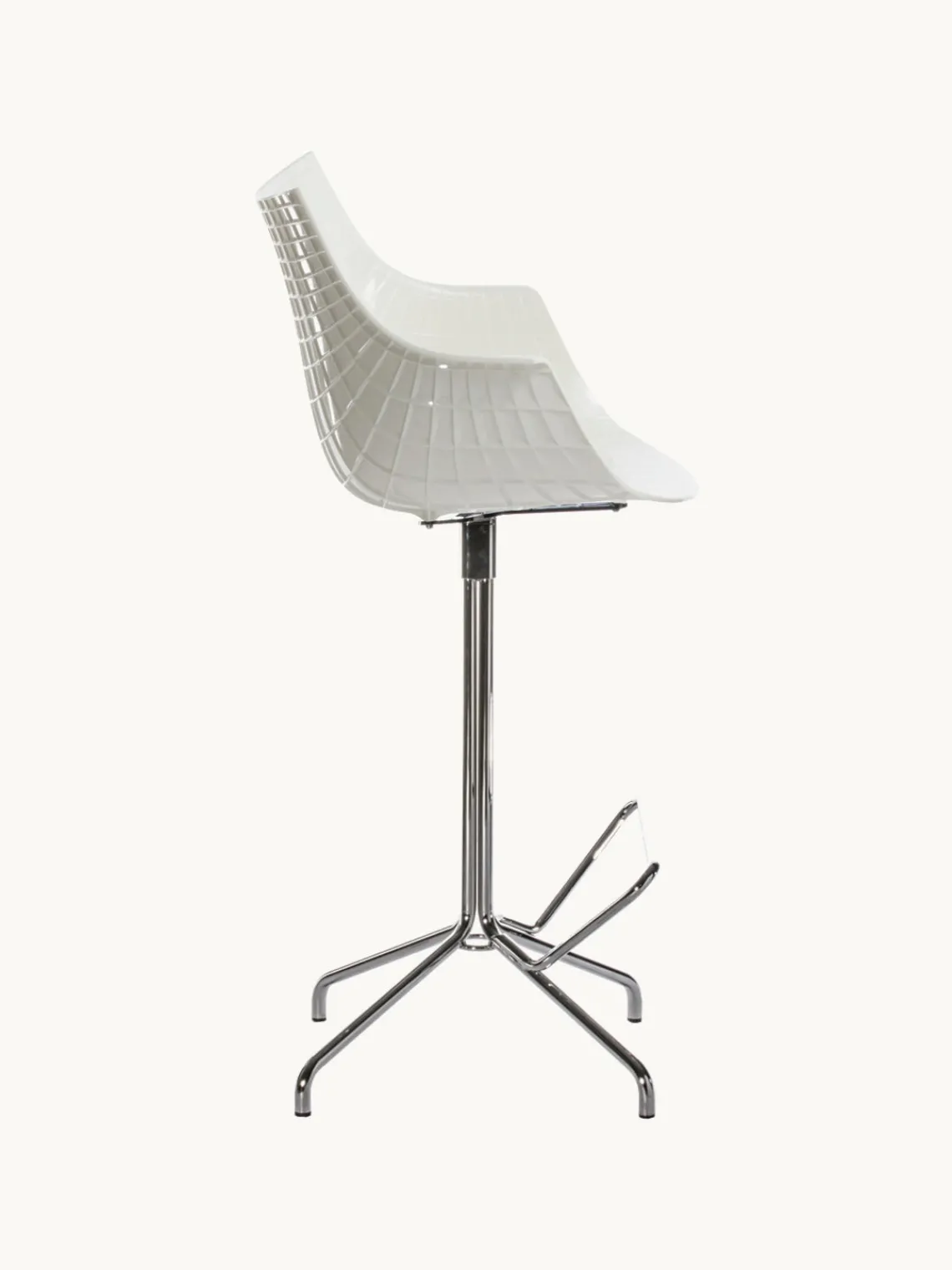 New Driade Tabouret de bar pivotant en plastique Meridiana