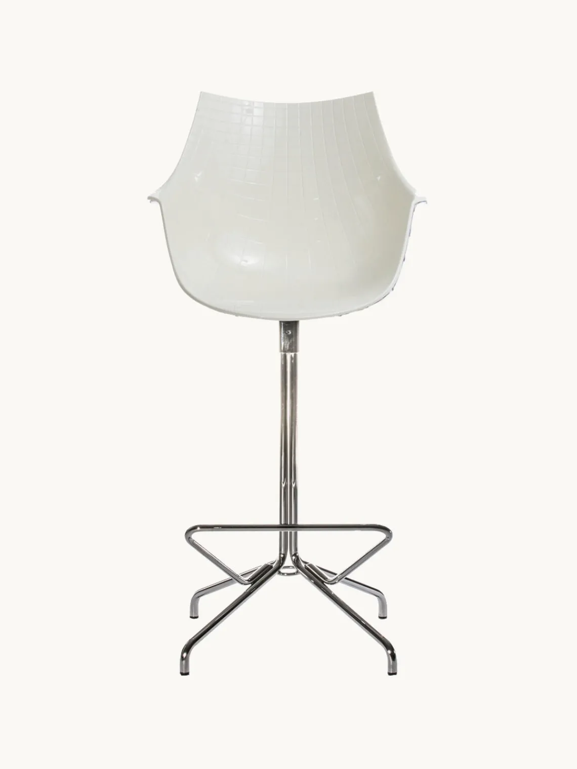 New Driade Tabouret de bar pivotant en plastique Meridiana