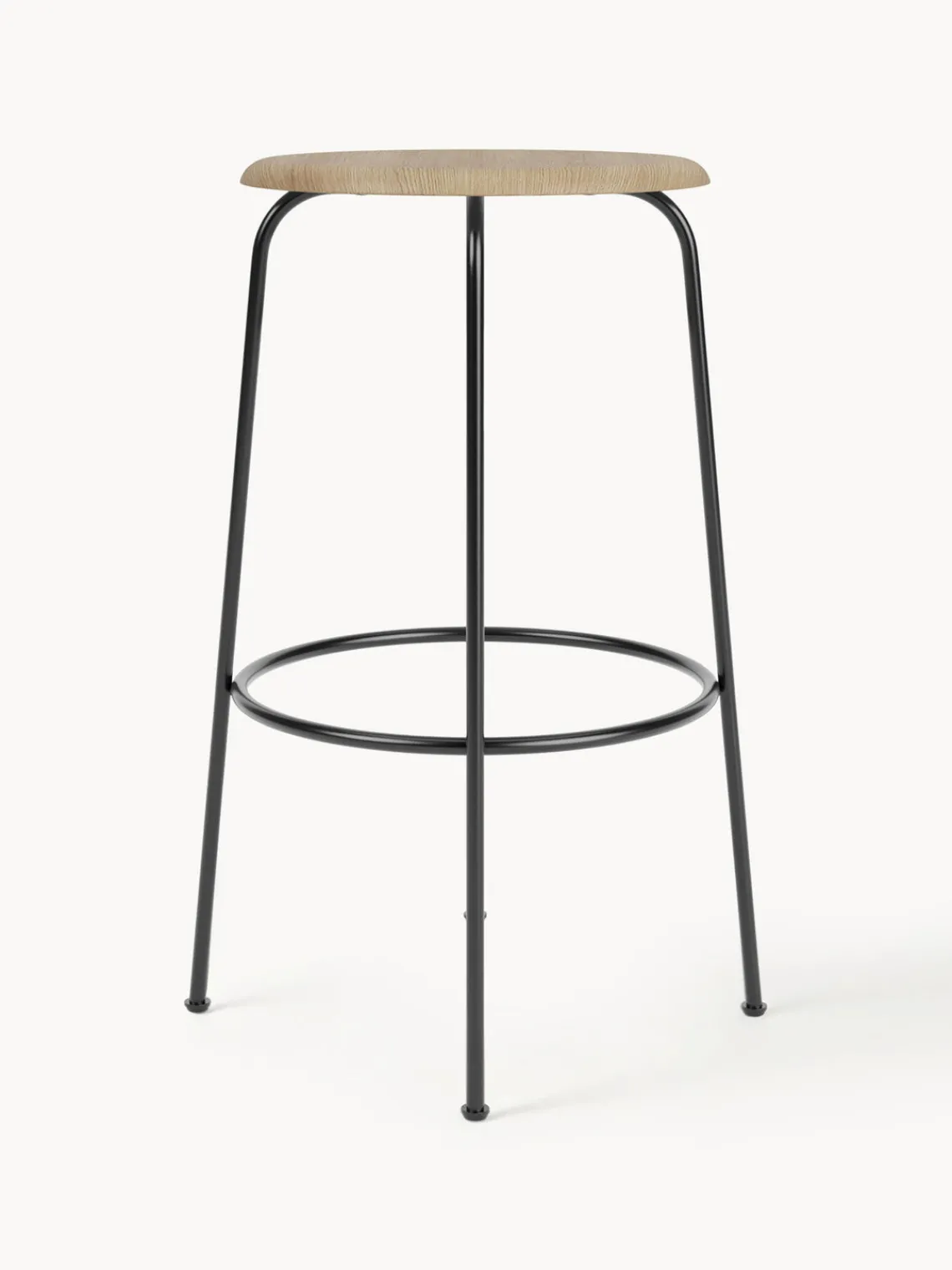 Hot Audo Copenhagen Tabouret de comptoir Afteroom Bois, cadre noir