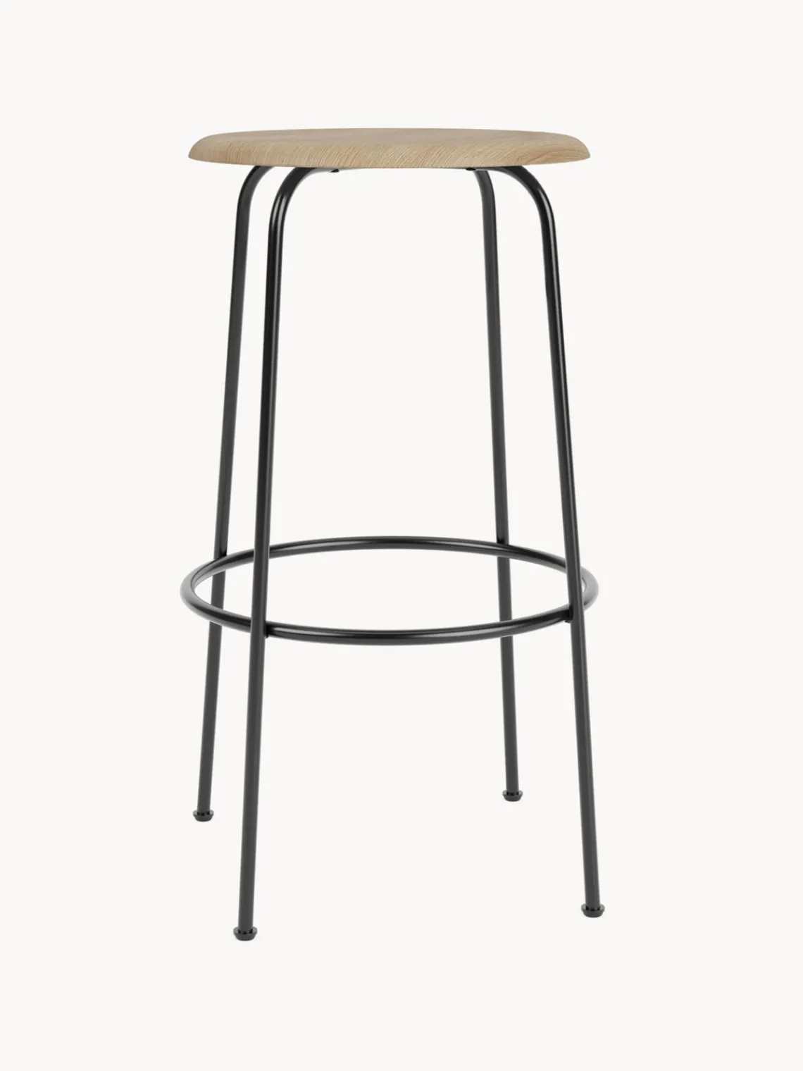 Hot Audo Copenhagen Tabouret de comptoir Afteroom Bois, cadre noir