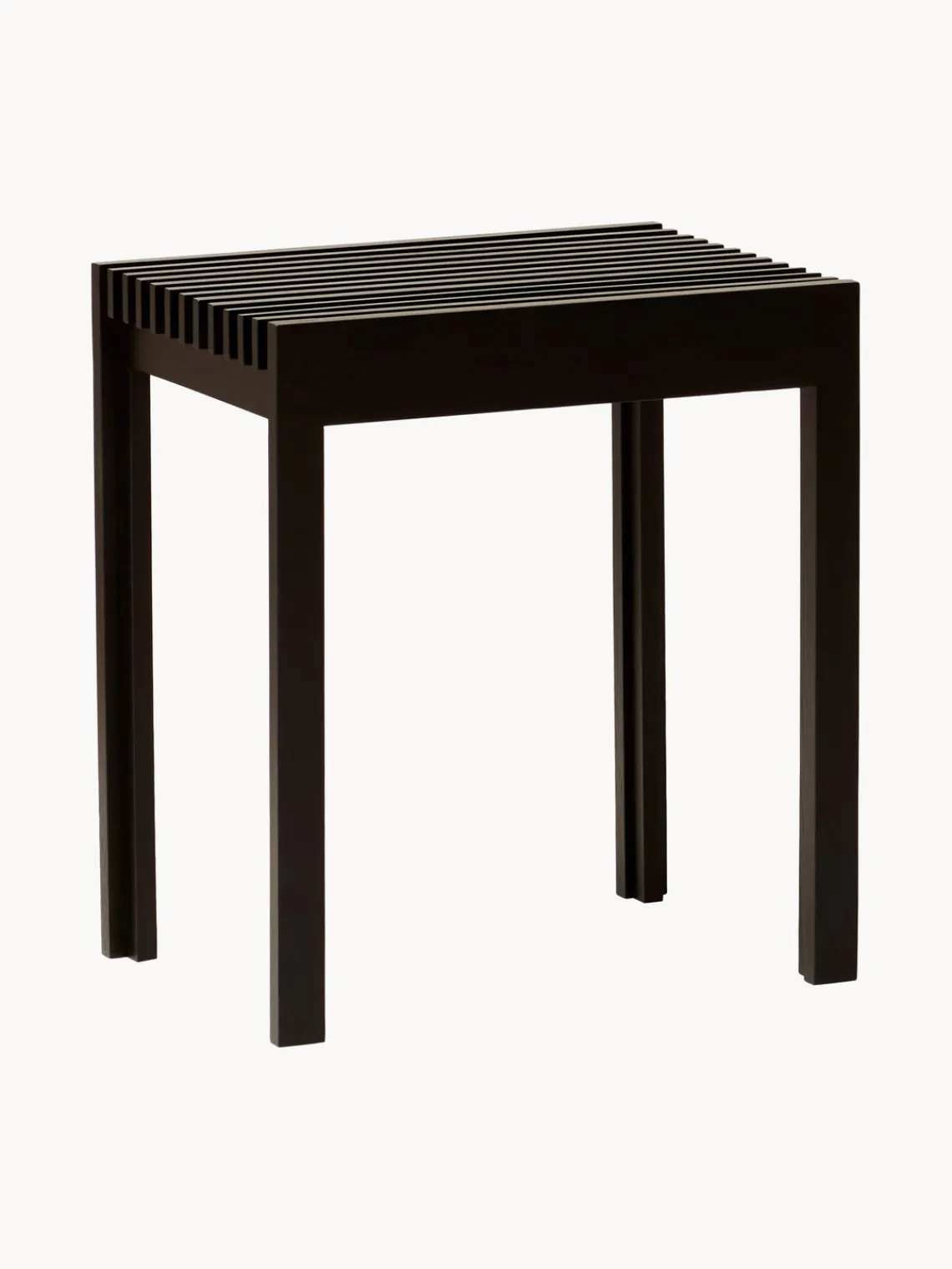 Fashion Form & Refine Tabouret en chêne Lightweight Chêne noir laqué