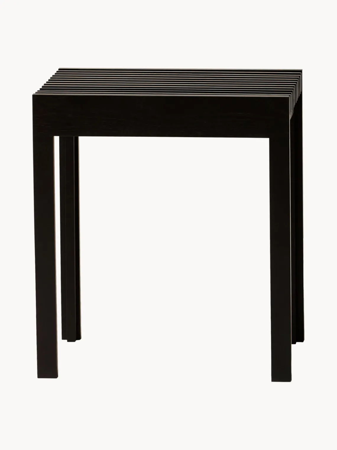 Fashion Form & Refine Tabouret en chêne Lightweight Chêne noir laqué