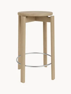 New Audo Copenhagen Tabouret en chêne Passage Bois de chêne, acier