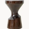 Hot HKLIVING Tabouret en manguier Burgundy
