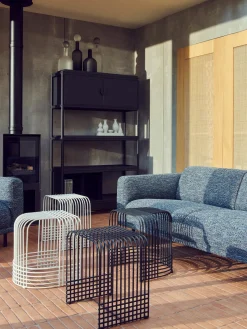 Sale Pols Potten Tabouret en métal artisanal Drop