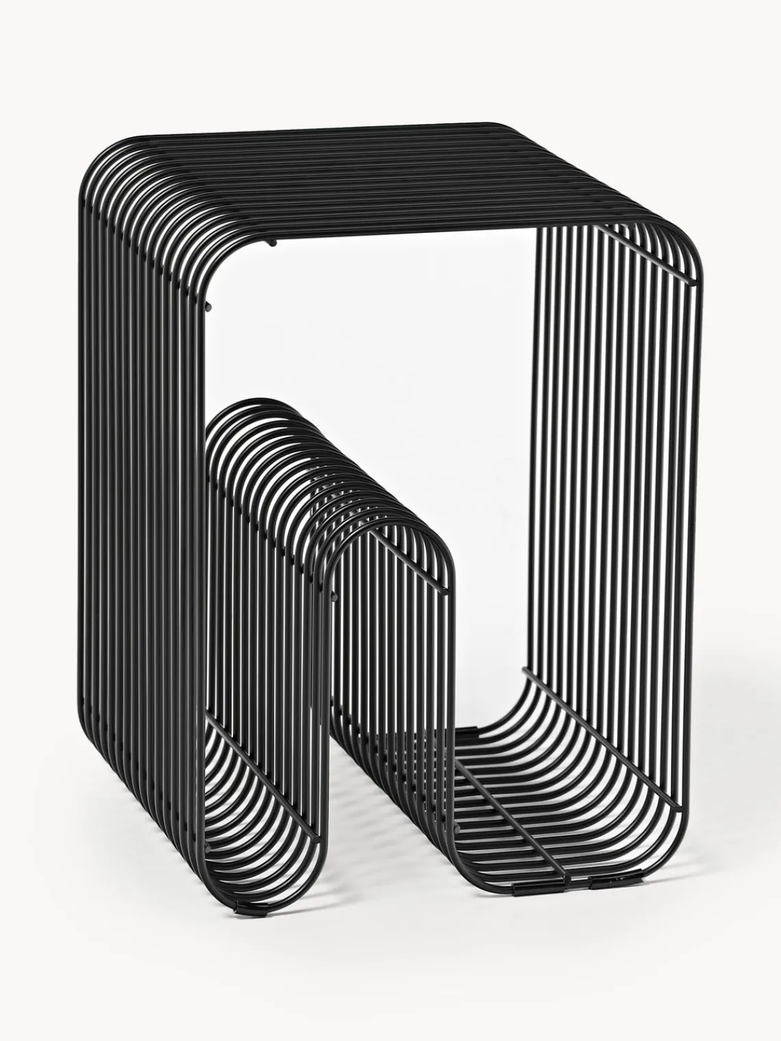 Discount AYTM Tabouret en métal Curve Noir