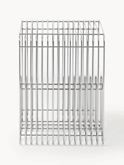 Discount AYTM Tabouret en métal Curve Argenté, haute brillance