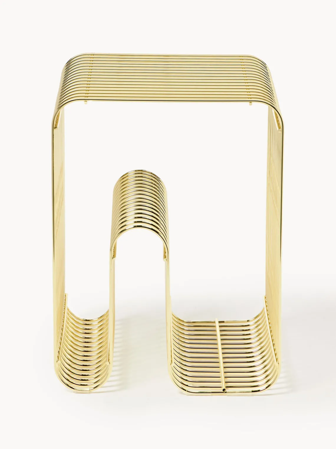 Hot AYTM Tabouret en métal Curve Doré