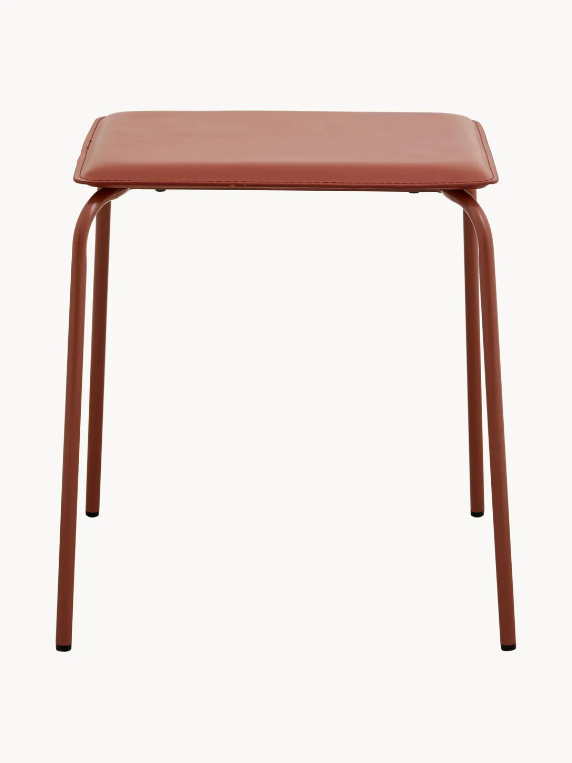 New Nordal Tabouret Esa Plastique rouge rouille