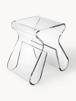 Best Umbra Tabouret /porte-revues transparent Loop