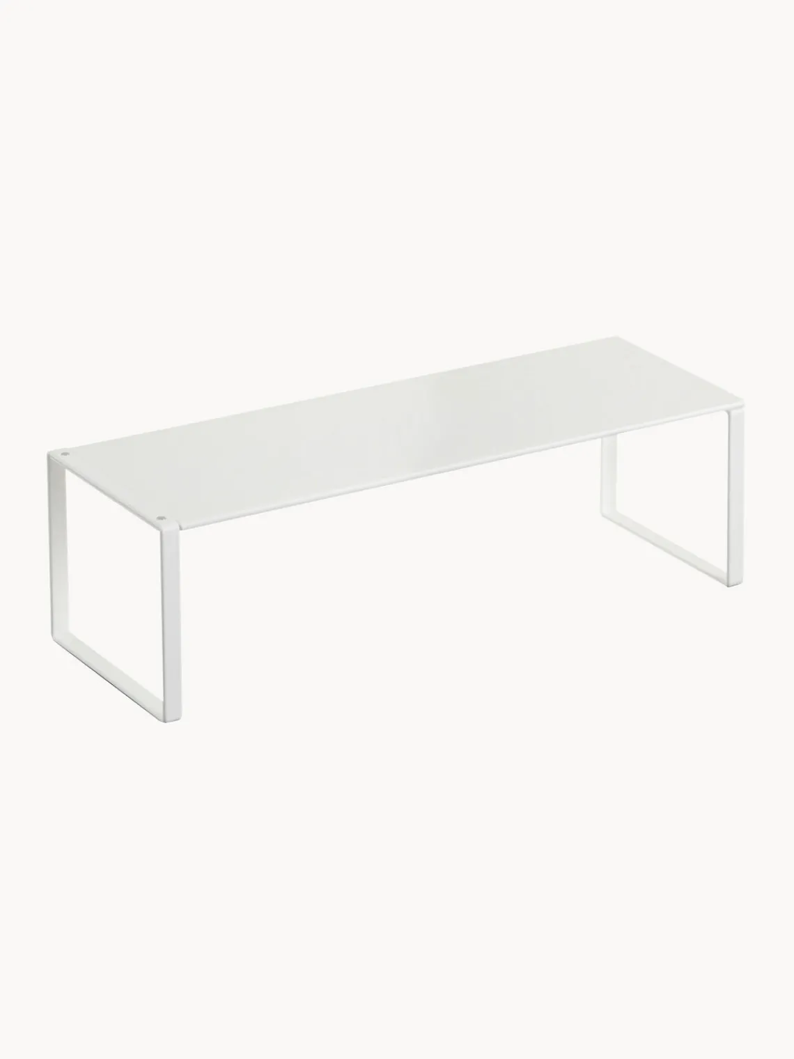 Clearance Yamazaki Étagère à chaussures extensible Frame Blanc