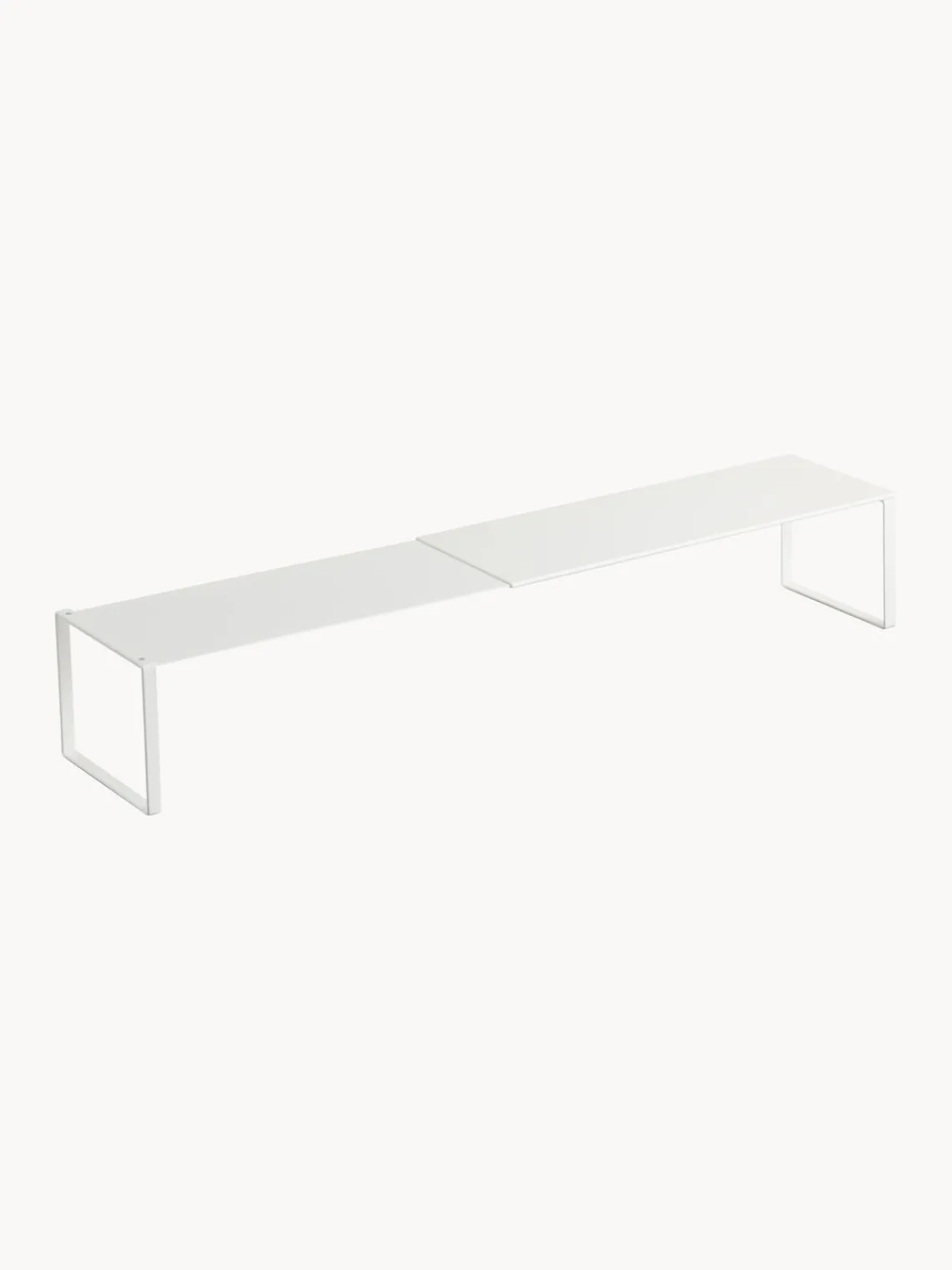 Clearance Yamazaki Étagère à chaussures extensible Frame Blanc