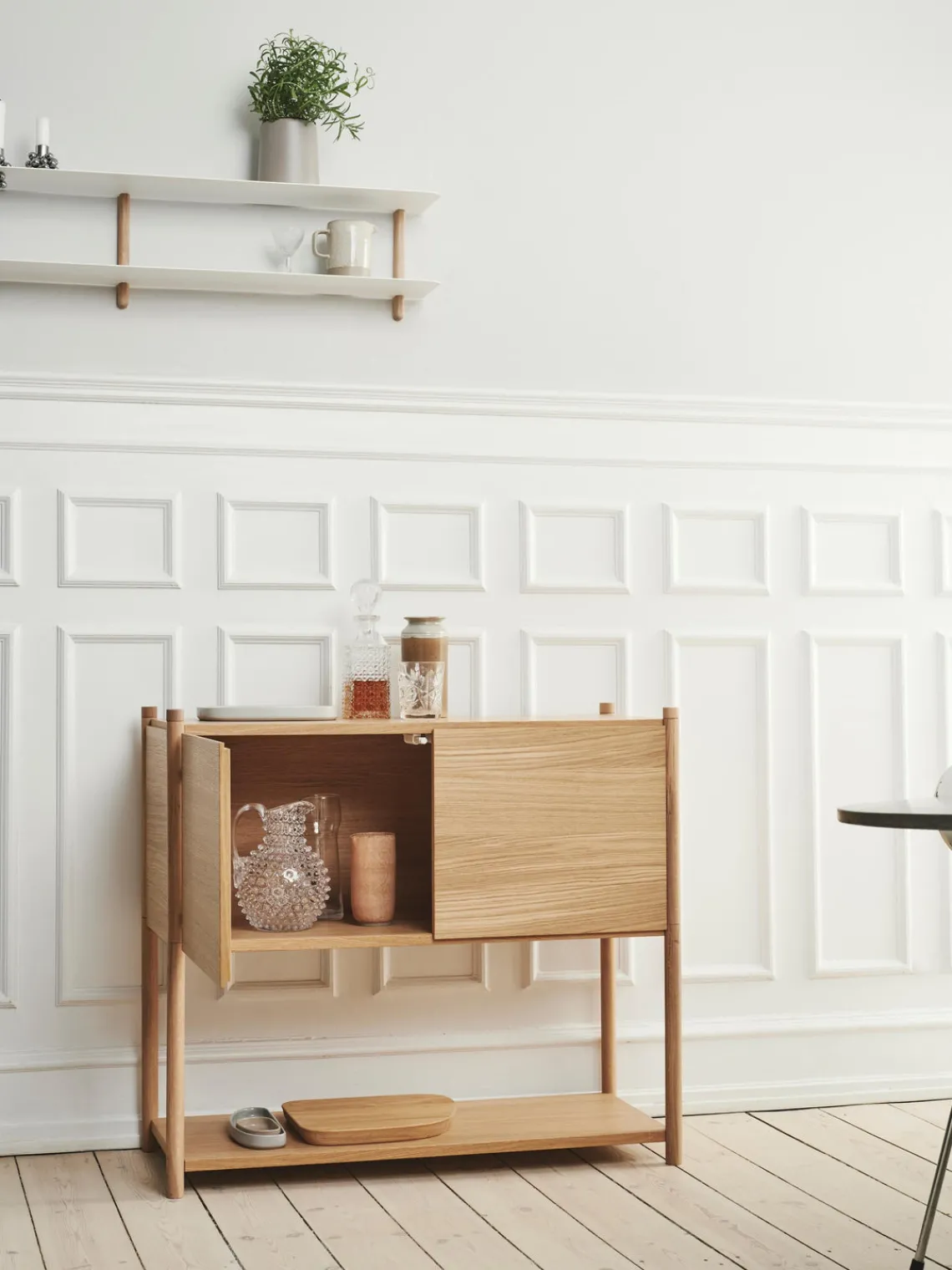Discount Gejst Étagère en Sceene Bois de chêne