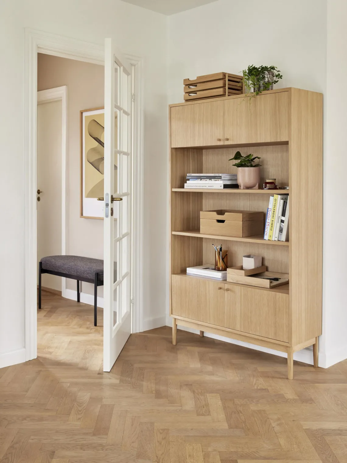 Clearance Hübsch Étagère en chêne Prime