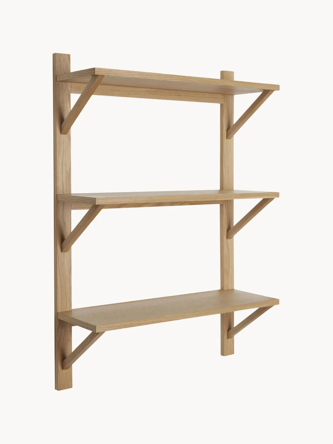 Best Hübsch Étagère murale en bois de chêne Triarch