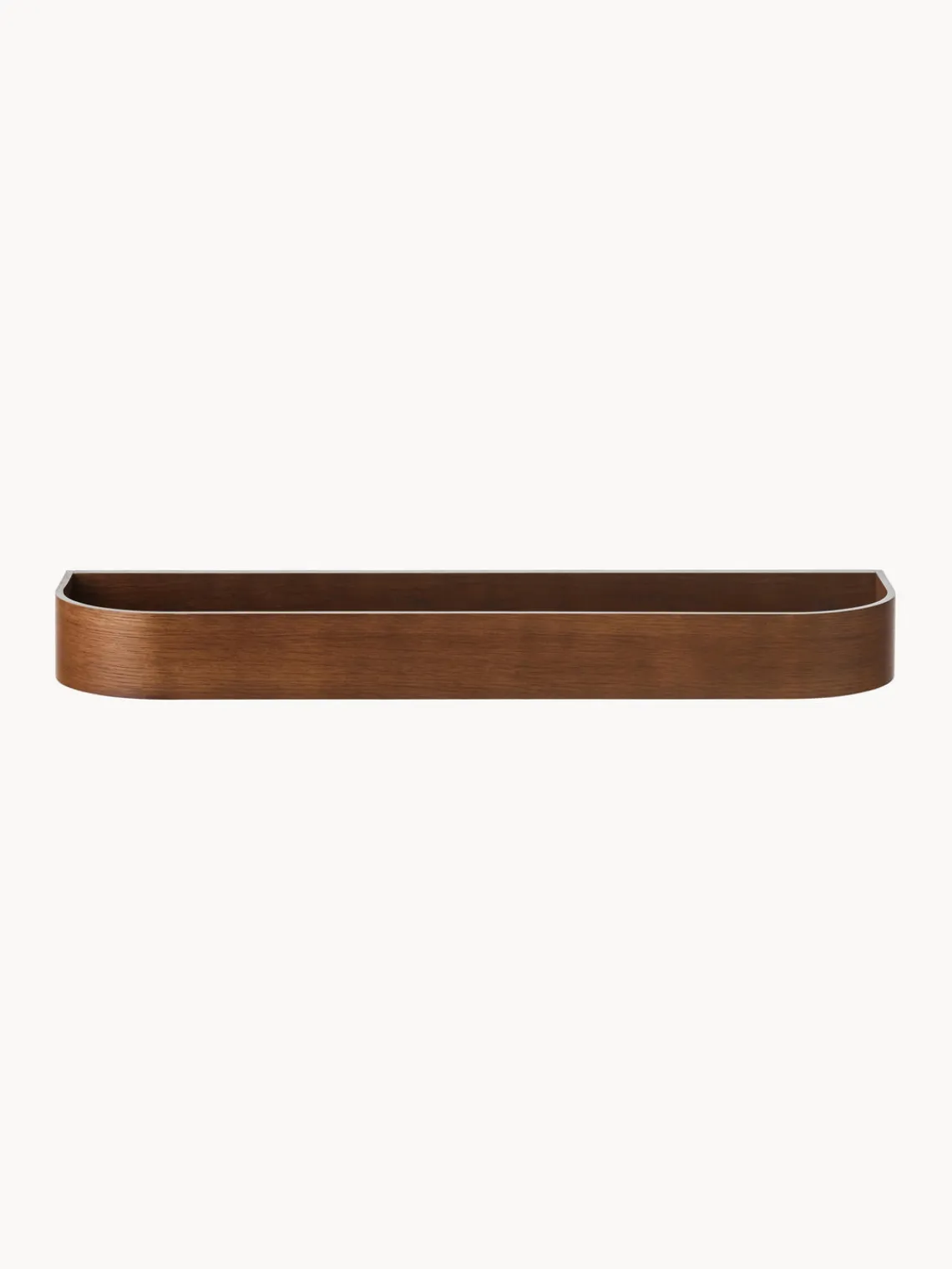 New Audo Copenhagen Étagère murale en bois Epoch, larg. 79 cm Chêne foncé, transparent
