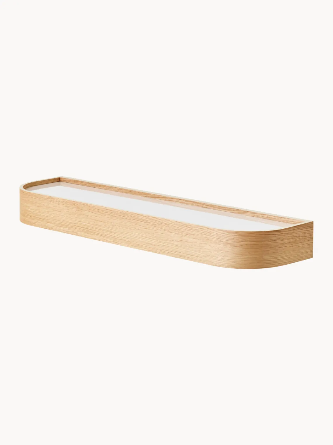 Clearance Audo Copenhagen Étagère murale en bois Epoch, larg. 79 cm Chêne clair, transparent